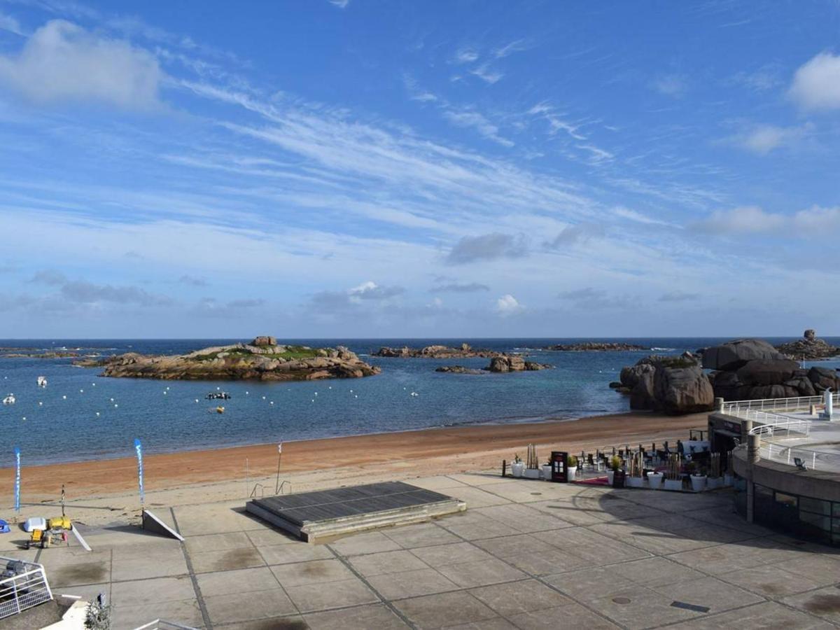 Appartement Terrasse Bord De Mer A Tregastel Avec Parking - Fr-1-368-19 Exteriér fotografie